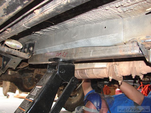 Jeep frame fix #4